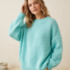sweter baby blue