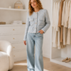 Żakiet baby blue